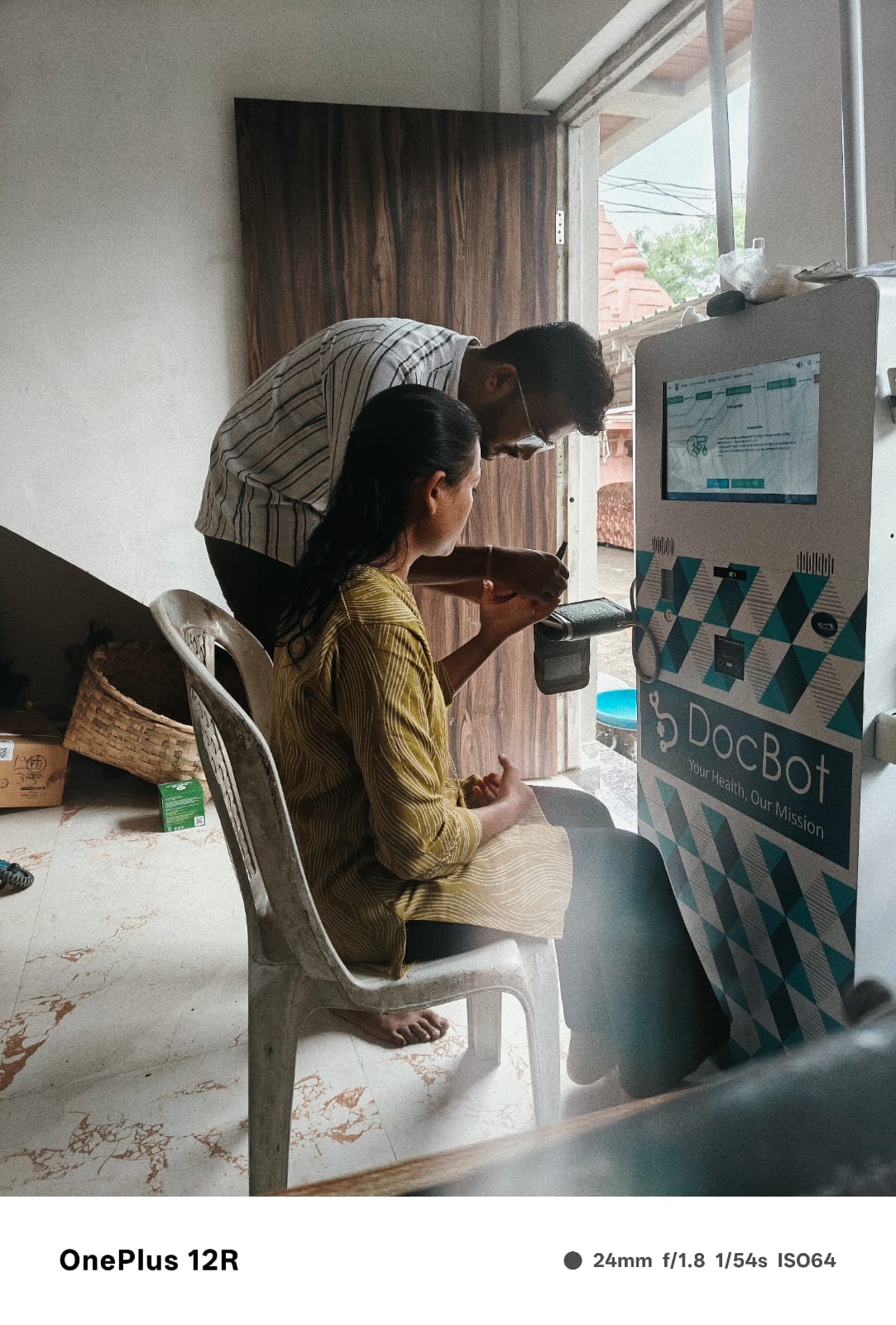 Patient check-up with DocBot